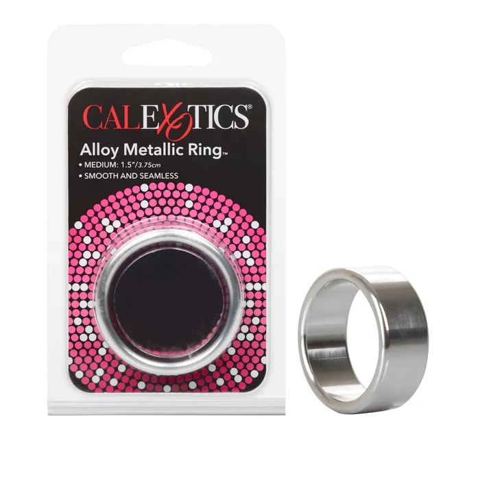 Alloy Metallic Ring Medium CalExotics Male Sex Toys Alloy Metallic Ring Medium CalExotics Male Sex Toys