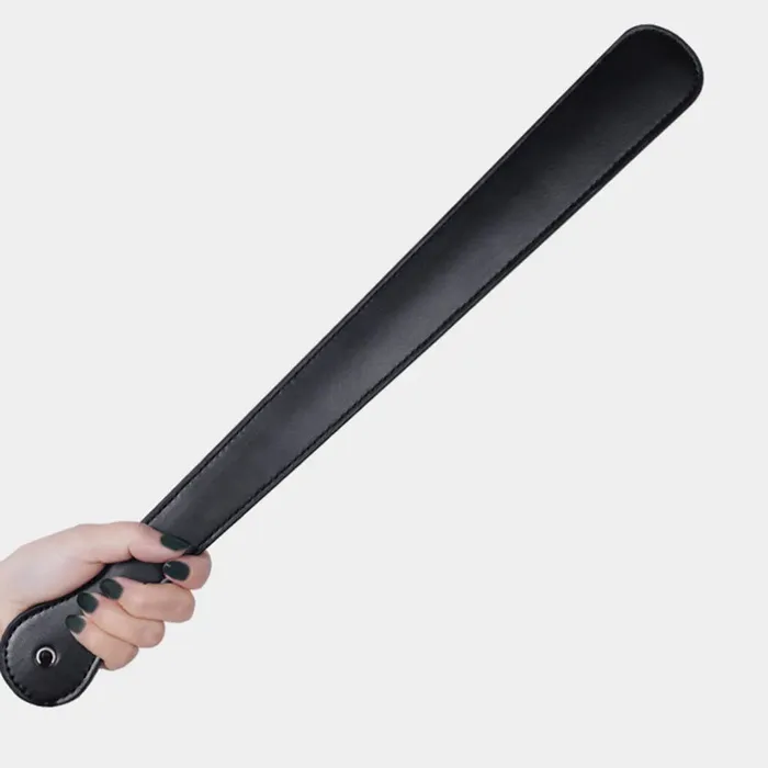 Male Sex Toys BallbustingToyscom Faux Leather Long Slim Ballbusting BDSM Paddle