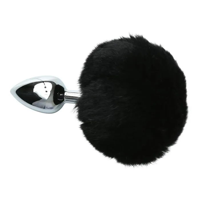 Anal Sportsheets Sportsheets Metal Bondage Bunny Butt Plug Black