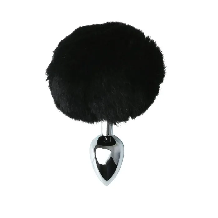 Anal Sportsheets Sportsheets Metal Bondage Bunny Butt Plug Black