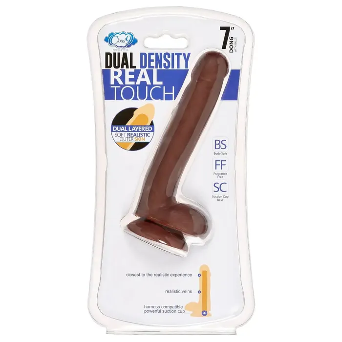 Dildos Cloud 9 Novelties Cloud 9 Dual Density Dildo Touch W Balls Dildos Cloud 9 Novelties Cloud 9 Dual Density Dildo Touch W Balls