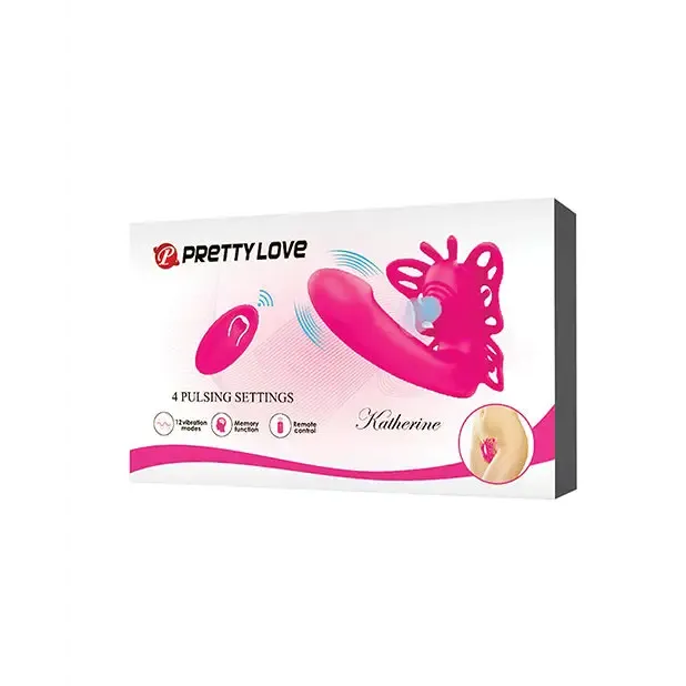 Pretty Love Vibrators Pretty Love Katherine Wearable Butterfly Vibrator Fuchsia Pretty Love Vibrators Pretty Love Katherine Wearable Butterfly Vibrator Fuchsia