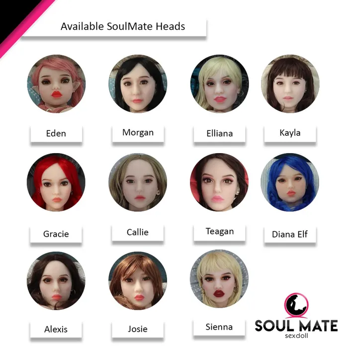 SoulMate Dolls Male Sex Toys Soulmate Dolls Ayla Head With Sex Doll Torso White SoulMate Dolls Male Sex Toys Soulmate Dolls Ayla Head With Sex Doll Torso White