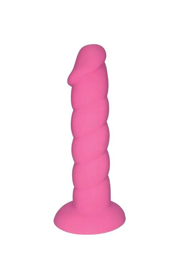 Rock Candy Toys Suga Daddy 7 Inch Silicone Dildo Pink Rock Candy Toys Dildos Rock Candy Toys Suga Daddy 7 Inch Silicone Dildo Pink Rock Candy Toys Dildos