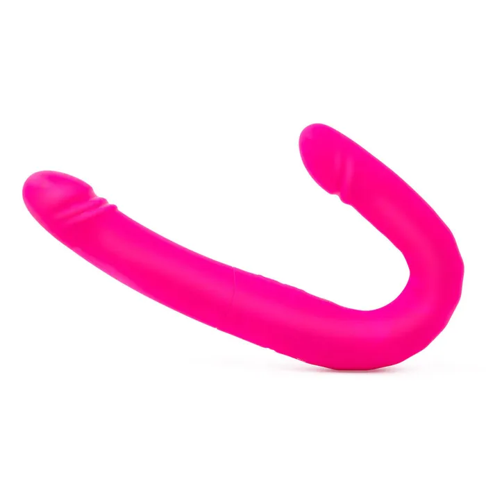 Together Vibe Dildos Together Duo Double Ended Vibrating and Thrusting Dildo Pink