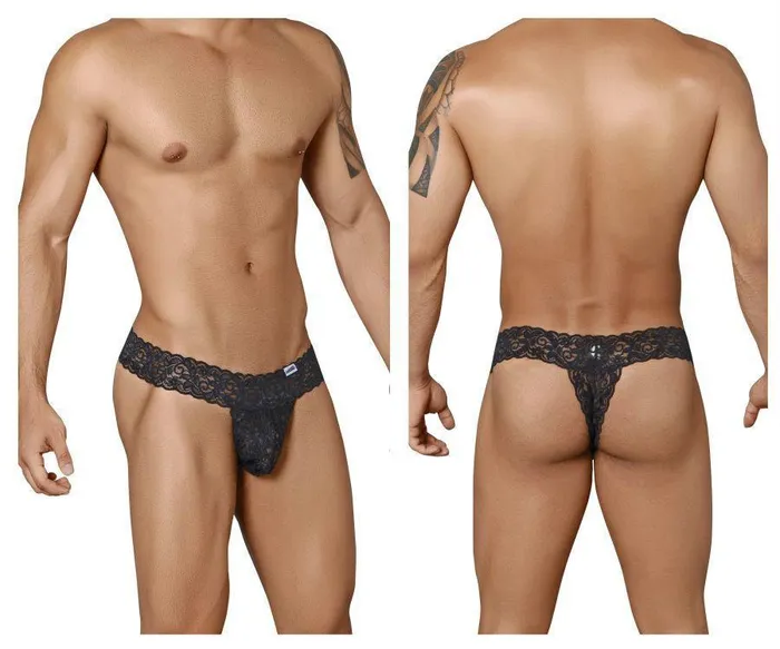 CandyMan Vibrators Peek a Boo Thongs