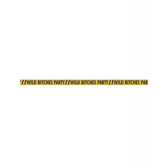 Hott Products Vibrators Hott Products Wild Bitches Caution Party Tape Yellow Hott Products Vibrators Hott Products Wild Bitches Caution Party Tape Yellow