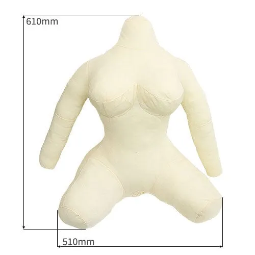 Tomax Stuffed Doll Masturbator White Tomax Male Sex Toys