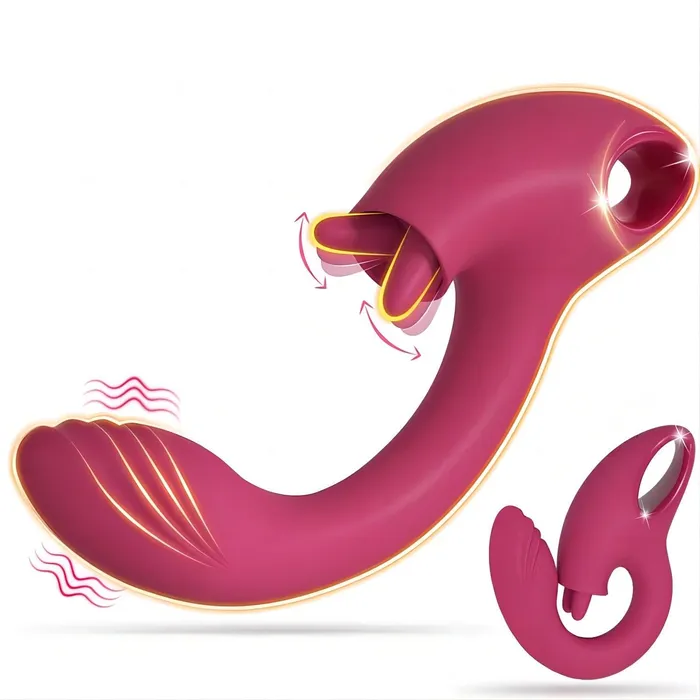 Vibrators propinkup Lydia Tongue Licking Vibrator G Spot Clit Stimulator Sex Toy for Woman Vibrators propinkup Lydia Tongue Licking Vibrator G Spot Clit Stimulator Sex Toy for Woman