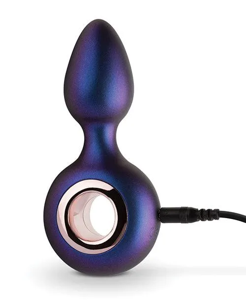Anal Hueman Deep Space Vibrating Anal Plug Purple Edc Internet Bv