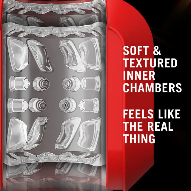 BLUSH NOVELTIES Male Sex Toys SLAMBOX POWERFUL ROTATING STROKER