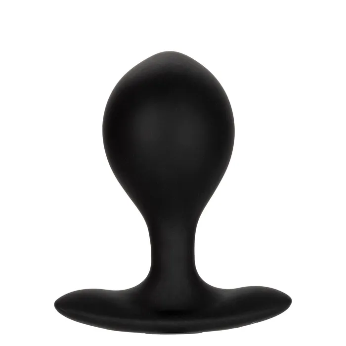 CALIFORNIA EXOTIC NOVELTIES Anal WEIGHTED INFLATABLE PLUG BLACK