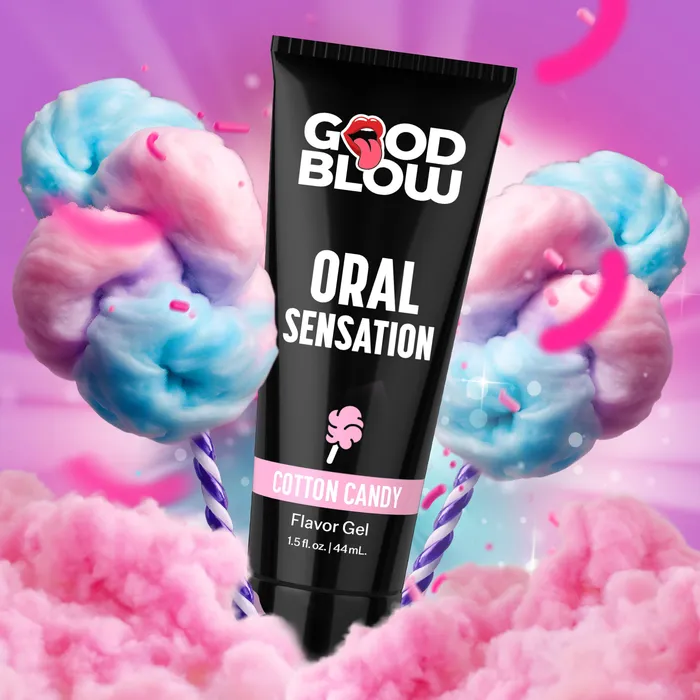 Enhancers Oral Sensation Cotton Candy Flavor Gel Good Blow