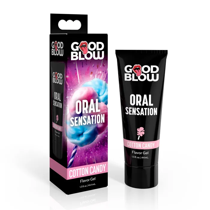 Enhancers Oral Sensation Cotton Candy Flavor Gel Good Blow