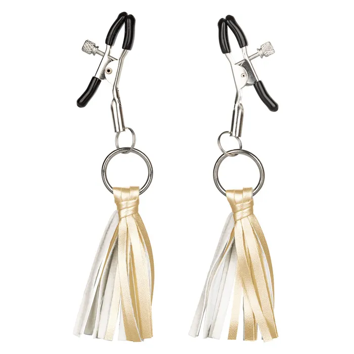 PLAYFUL NIPPLE TASSELS GOLD CALIFORNIA EXOTIC NOVELTIES Vibrators