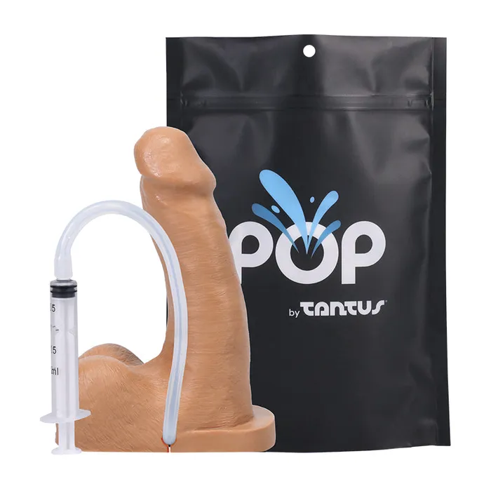 Vibrators Tantus POP n Play Squirting Packer Honey Bag Tantus