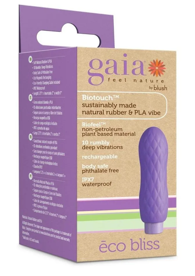 Female Sex Toys Gaia Gaia Eco Bliss Rechargeable Plant Based Vibrator
