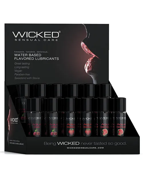 Open Desires Wicked Sensual Care Classic Flavors Display 1 oz Asst Flavors Display of 24 Vibrators Open Desires Wicked Sensual Care Classic Flavors Display 1 oz Asst Flavors Display of 24 Vibrators