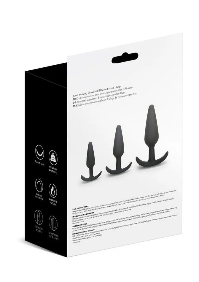 Prowler RED Anal Prowler Red 3 Piece Anal Training Kit