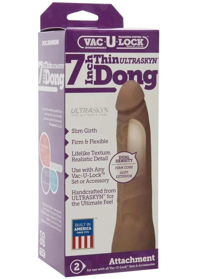 VacULock Ultraskyn Thin Dildo VacULock Dildos