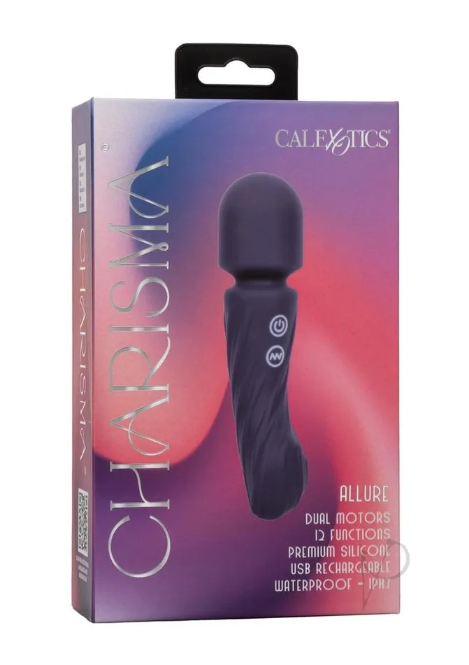Charisma Allure Rechargeable Silicone Massager Wand Charisma Female Sex Toys