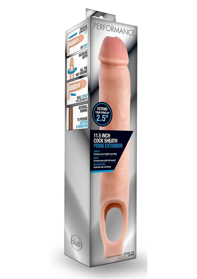 Performance Male Sex Toys Performance Cock Sheath 15in Penis Extender