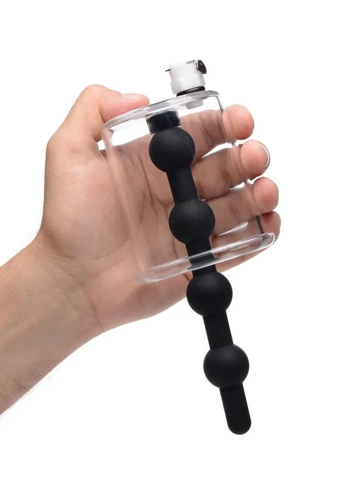 TOM OF FINLAND Anal Tom Of Finland Rose Bud Cylinder W Beaded Silicone Insert