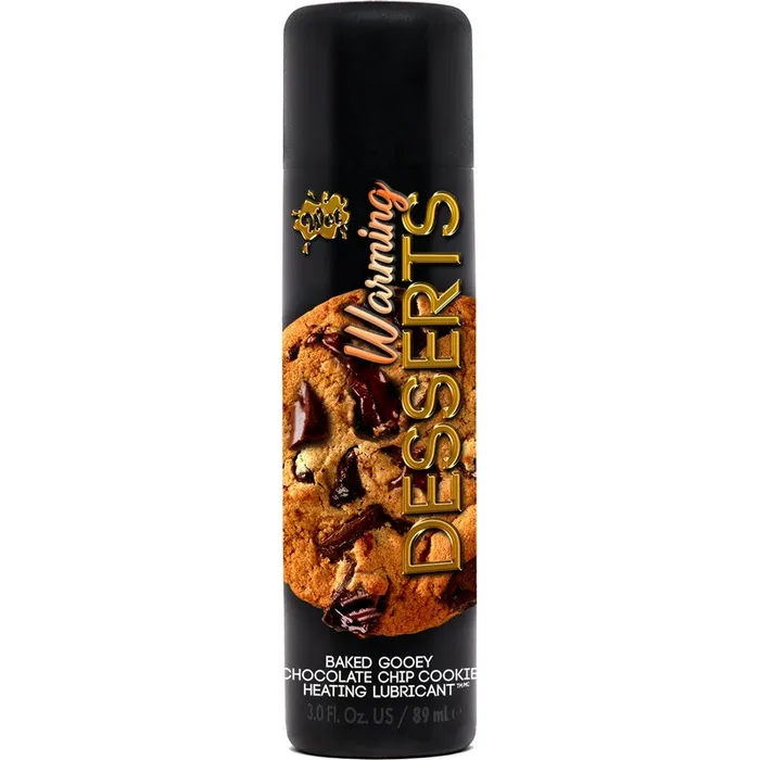 Wet Female Sex Toys WET Warming Desserts Lube Chocolate Chip Cookie 3oz