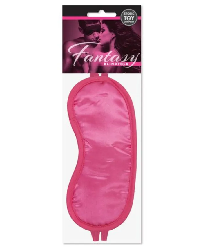 Erotic Toy Company Satin Fantasy Blindfold Pink Eldorado Vibrators