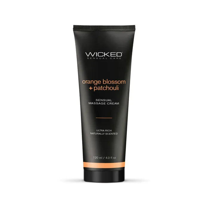 Orange Blossom and Patchouli Scented Sensual Massage Cream 4 Oz Wicked Sensual Care Couples Orange Blossom and Patchouli Scented Sensual Massage Cream 4 Oz Wicked Sensual Care Couples
